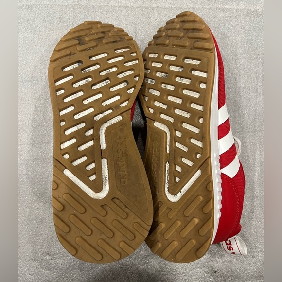 [US8.5] Adidas Women Originals MULTIX Everyday Sneakers Scarlet Cloud White - Picture 7 of 8